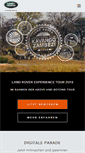 Mobile Screenshot of landrover-experience.de